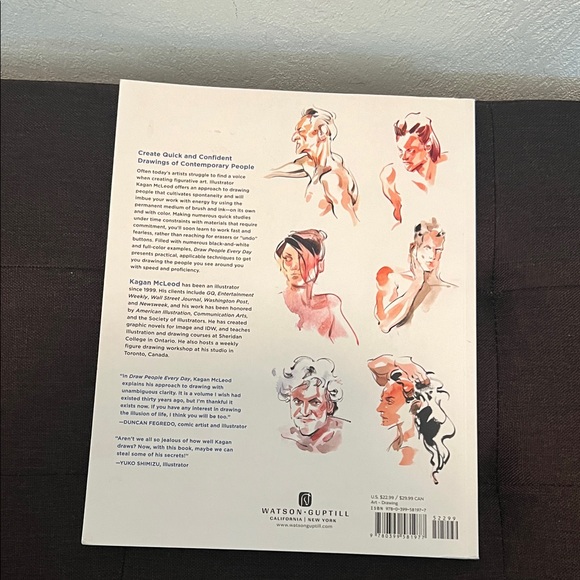 #0935+Draw People Every Day Book - Picture 2 of 14